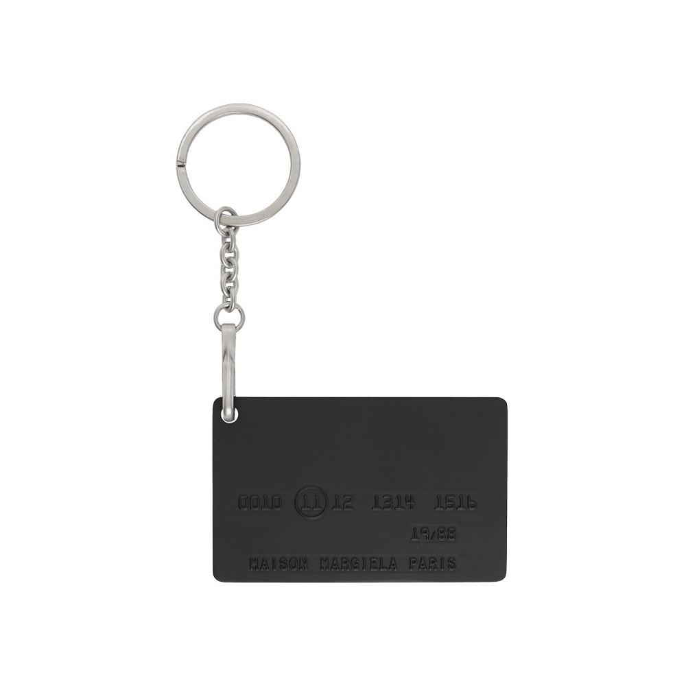 Buy Maison Margiela Credit Card Keychain 'Black' - GOAT