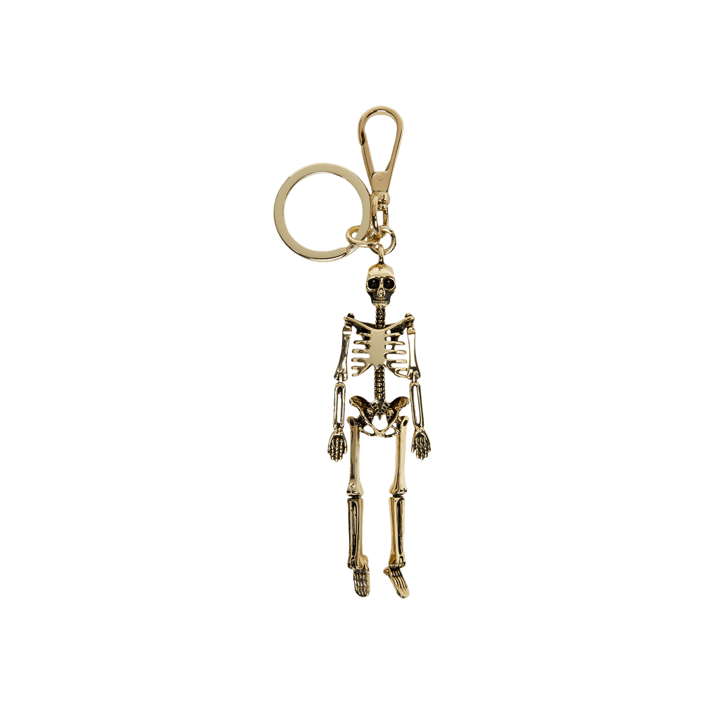 Alexander mcqueen skeleton keyring discount