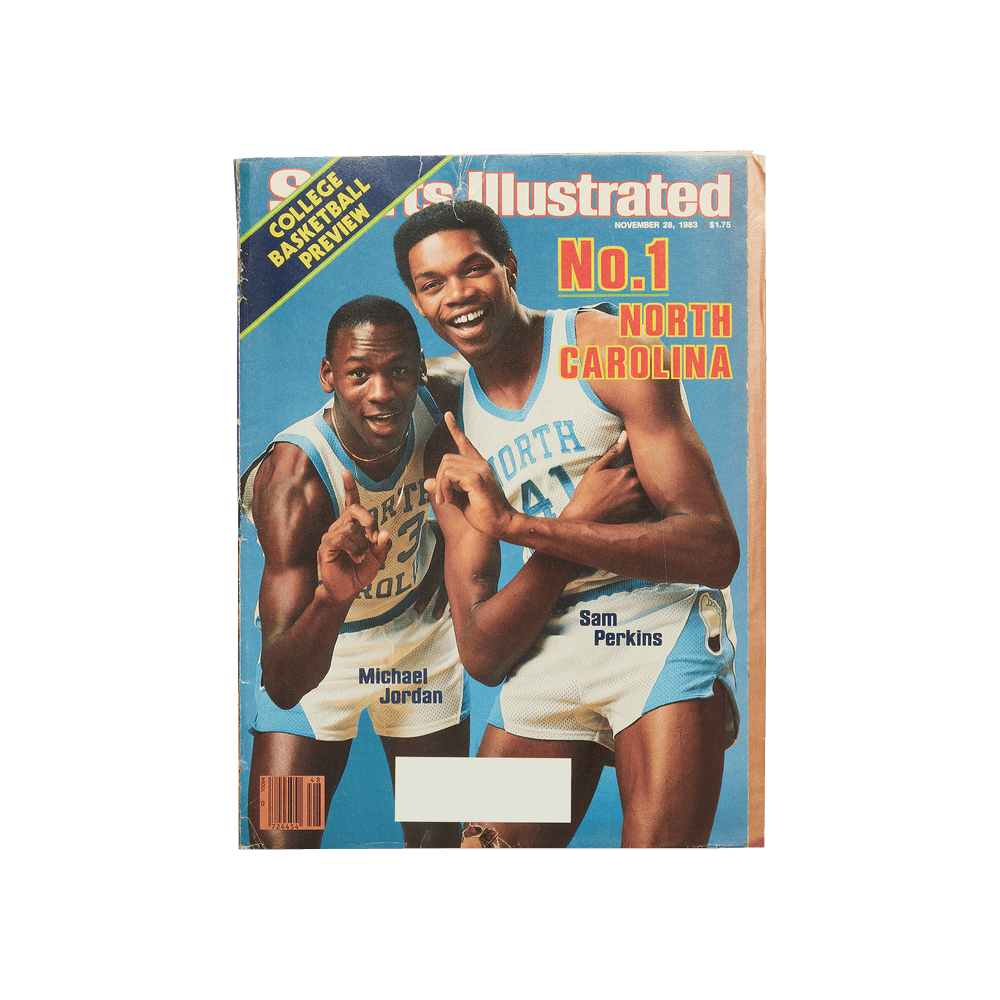 Unc Michael Jordan And Sam Perkins Sports Illustrated Cover by Sports  Illustrated