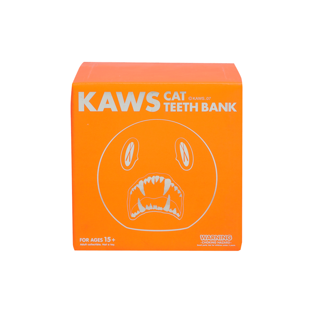 Buy KAWS Cat Teeth Bank 'Navy Blue' - 3929 100001002CTB