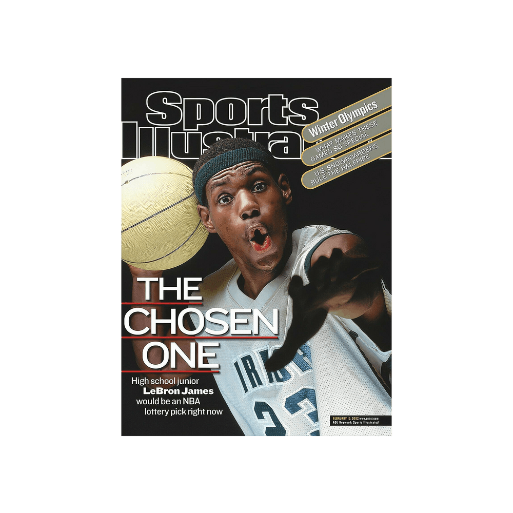 Buy Sports Illustrated Vintage Lebron James The Chosen One February 18 2002 Issue 3934 100001004LTCO MULT GOAT