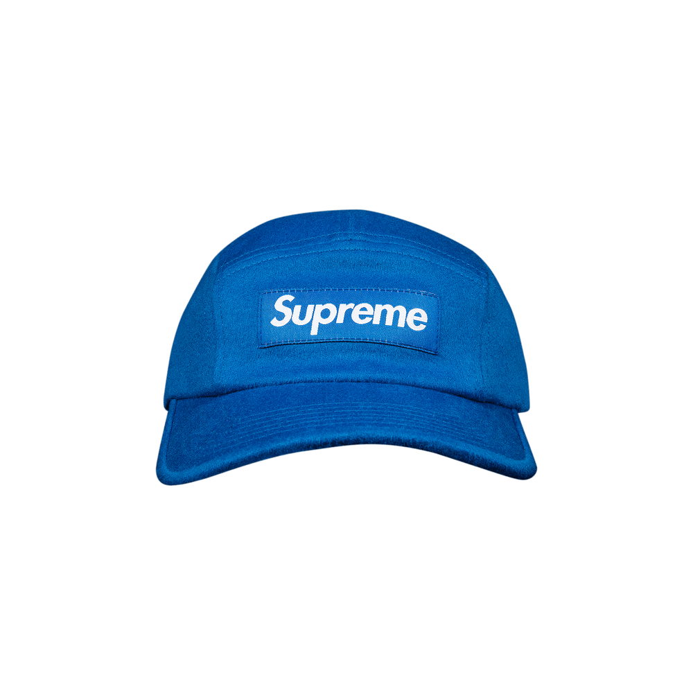 Buy Supreme Wool Camp Cap 'Blue' - FW21H121 BLUE | GOAT