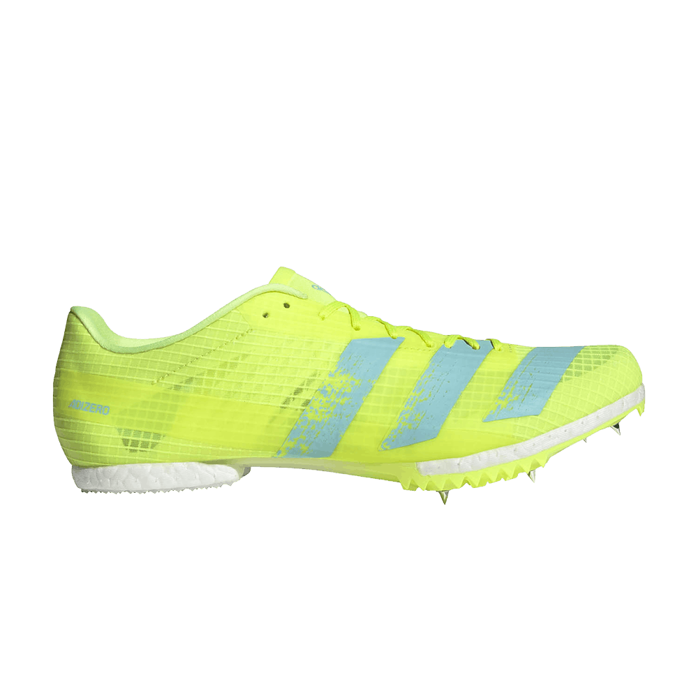 Adidas Adizero MD Solar Yellow Clear Aqua