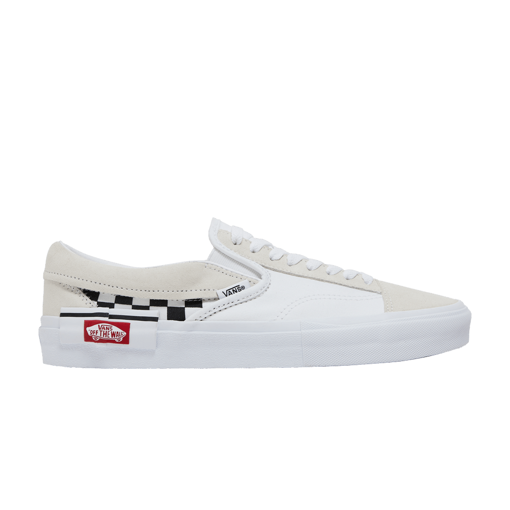 Vans Slip On Cap White Black Checkerboard