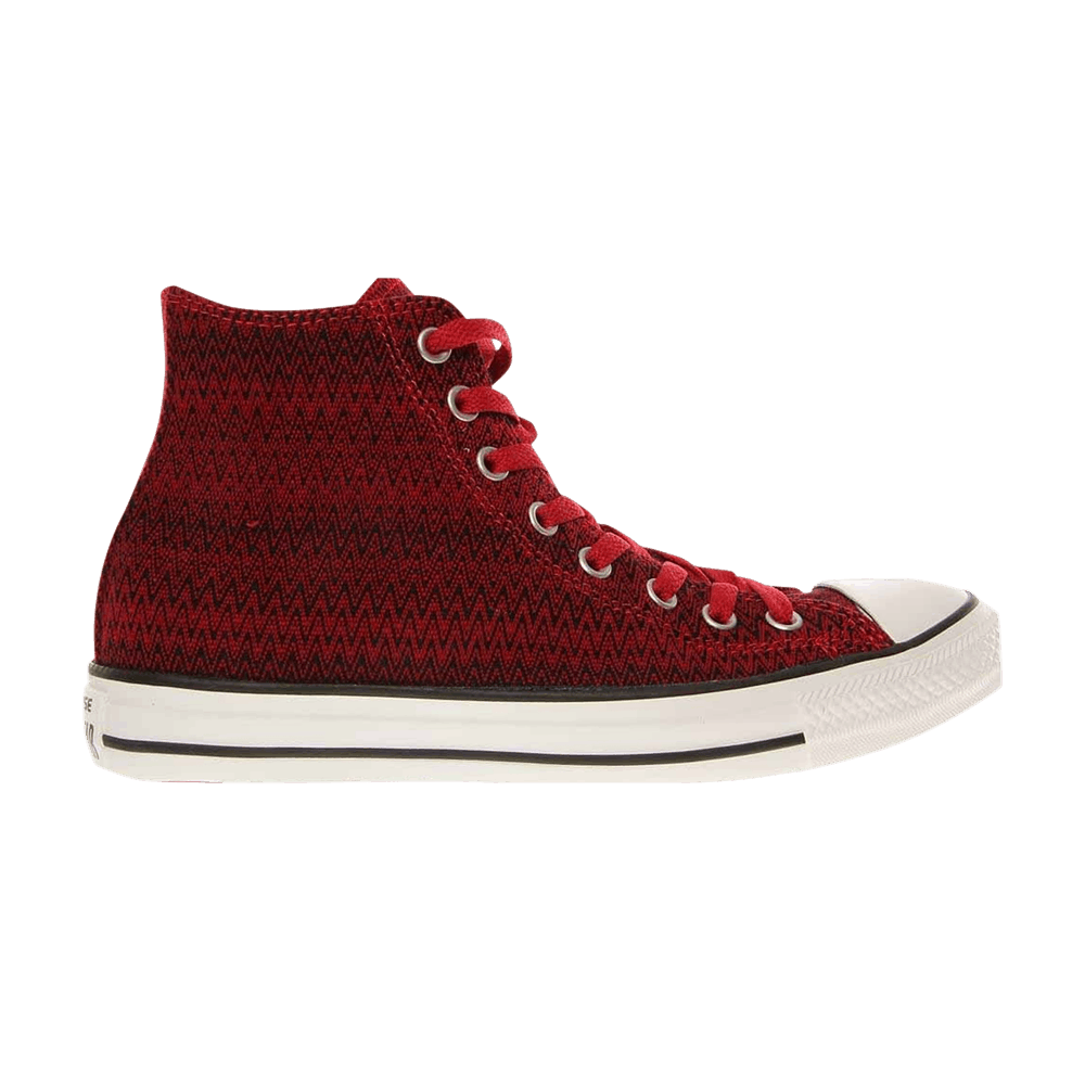 Buy Converse Chuck Taylor All Star High 'Red Zig Zag' - 139841F | GOAT