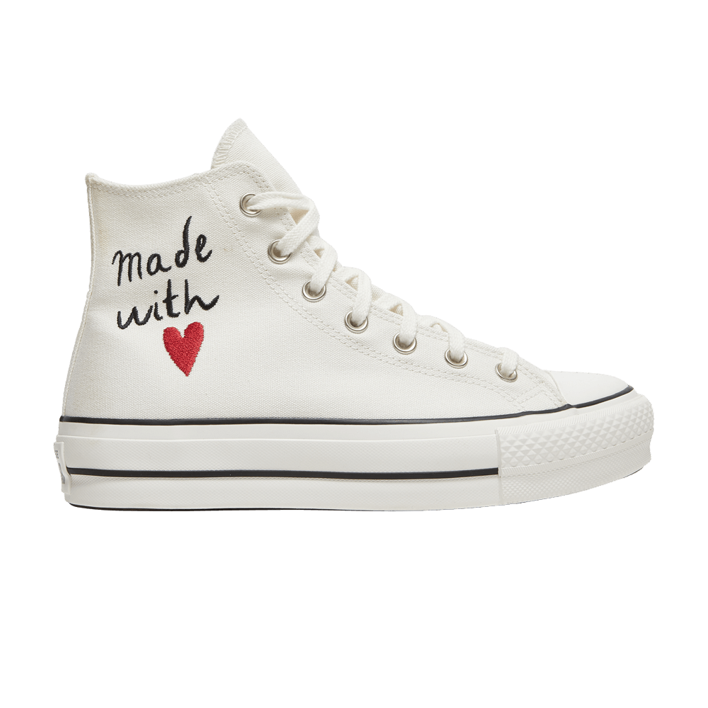 Converse Chuck Taylor All-Star Hearts Valentine's Day Vintage