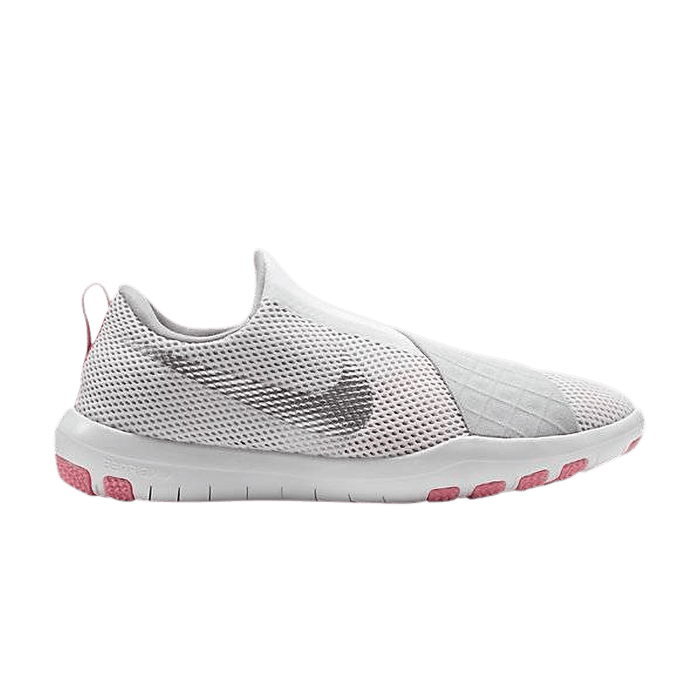 Buy Wmns Free Connect White Metallic Silver 843966 101 GOAT
