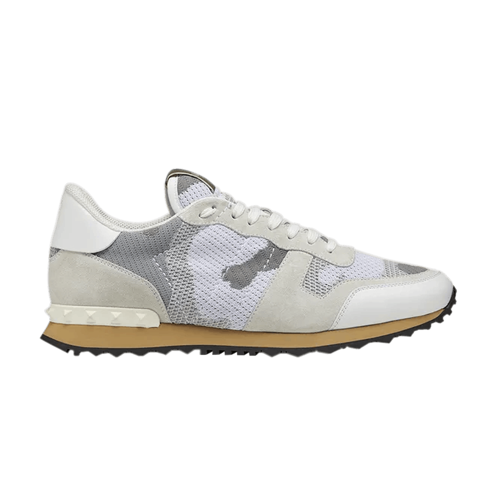 Valentino rockrunner white camo hot sale