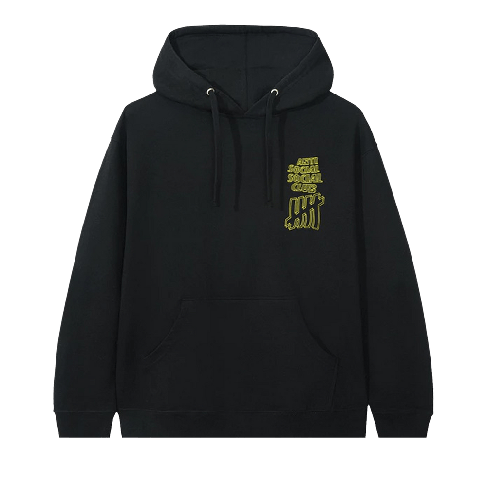 Buy Anti Social Social Club x Undefeated Hoodie Black 0657 100000106XUH BLAC GOAT