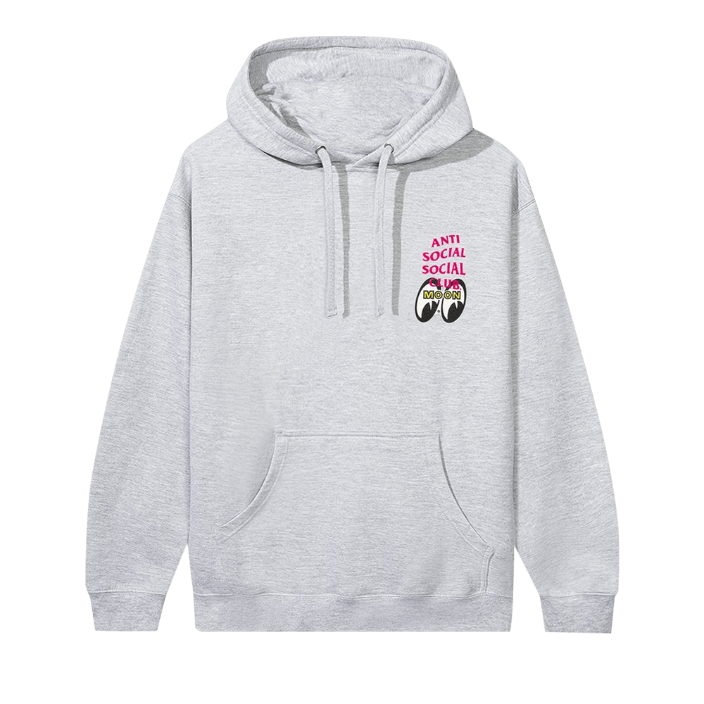 Buy Anti Social Social Club x Mooneyes Stacked Hoodie 'Grey