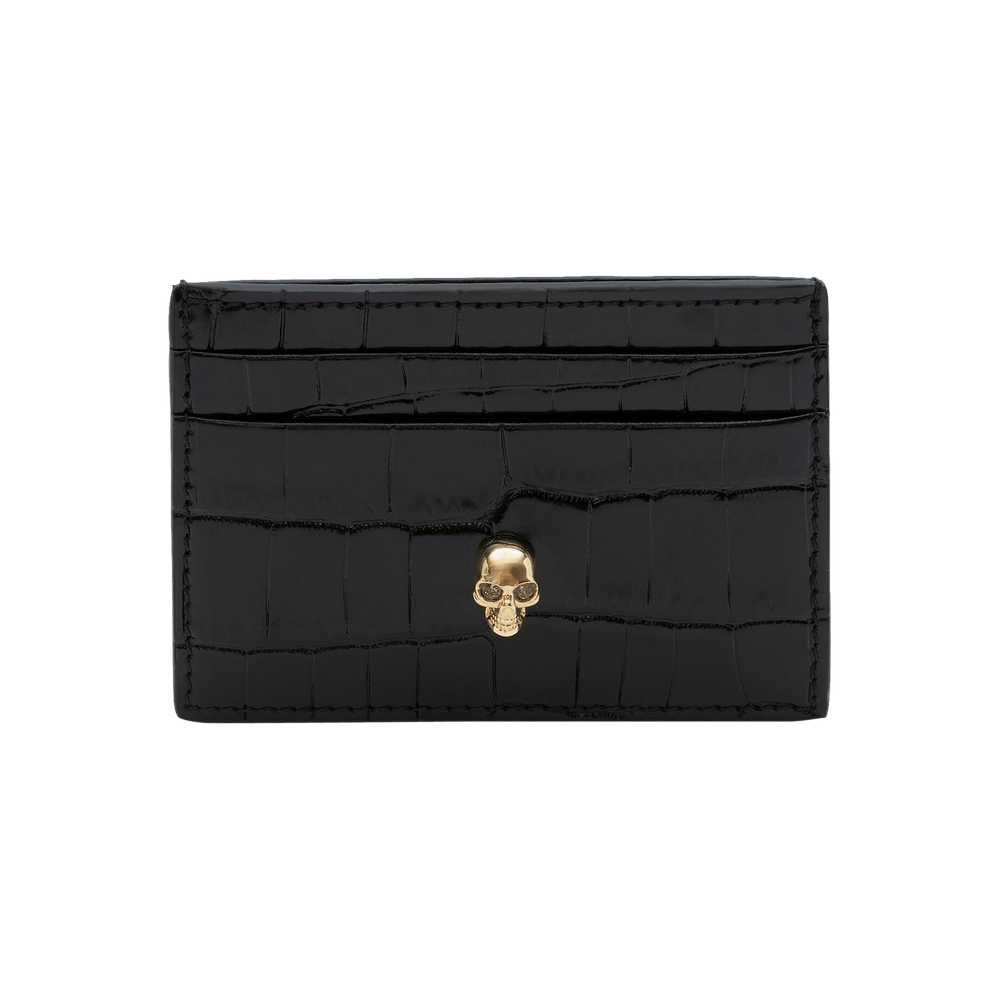Buy Alexander McQueen Card Holder 'Black' - 632038 1JMFG
