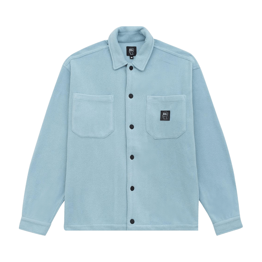 Buy Brain Dead Polar Fleece Climber Shirt 'Light Blue
