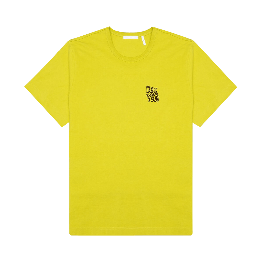 ★HELMUT LANG★ Logo Core Short Sleeve T-Shirt Absinthe N02H Buy Helmut Lang Warp Short-Sleeve Tee 'Bold Lime' - L07HM516