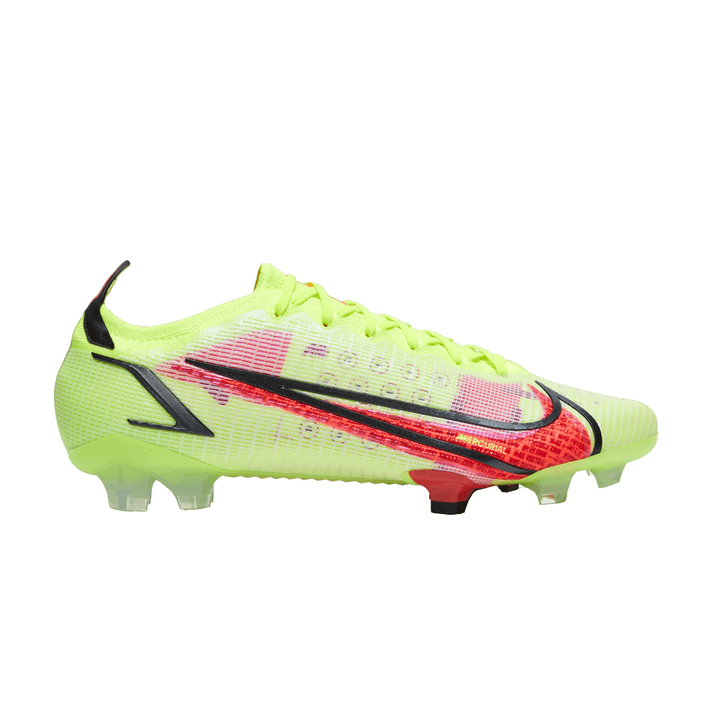 NIKE MERCURIAL VAPOR 14 ELITE MDS FG (MINT/VOLT/PURPLE)