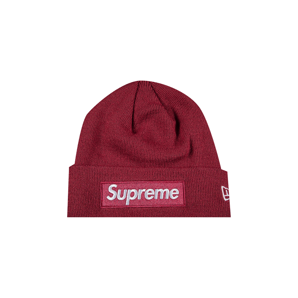 Supreme x New Era Box Logo Beanie 'Plum