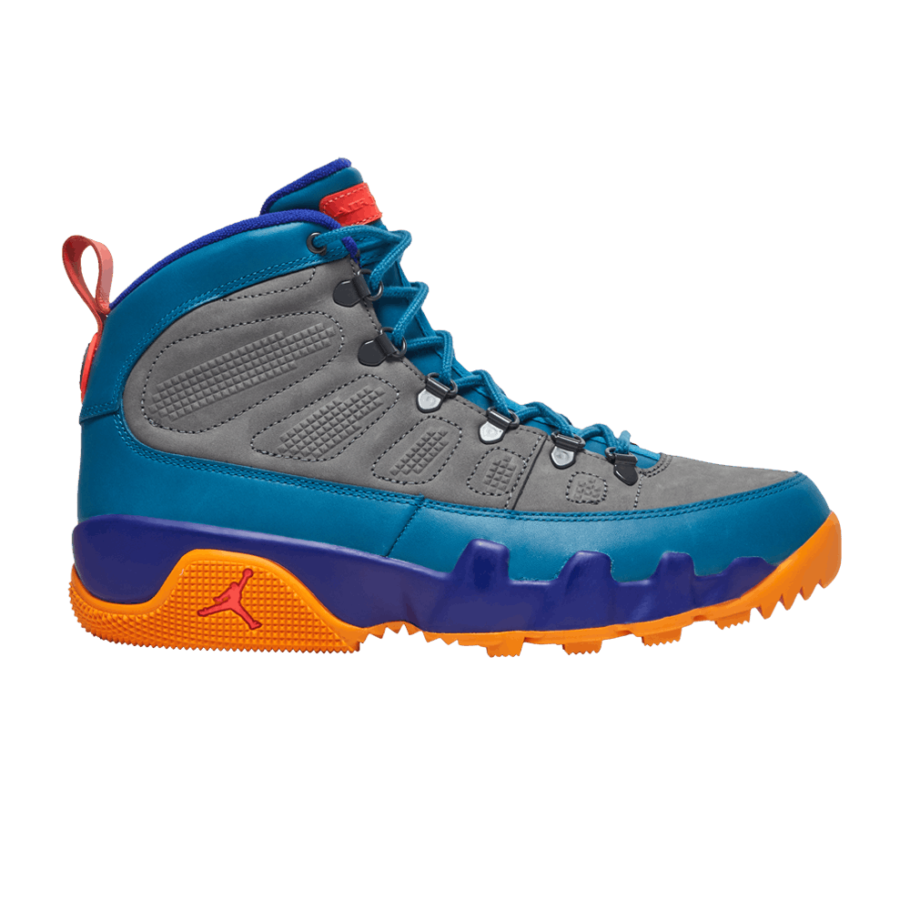 Air jordan ix boot green abyss sales
