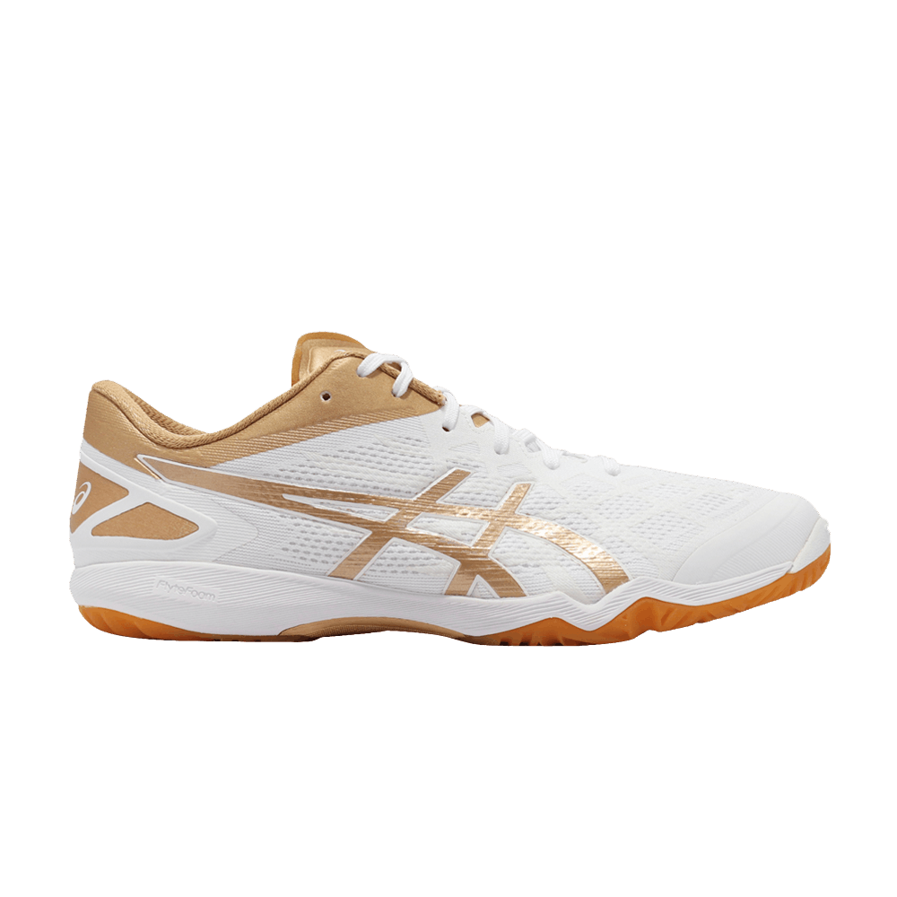 Asics Attack Dominate FF 2 White Pure Gold