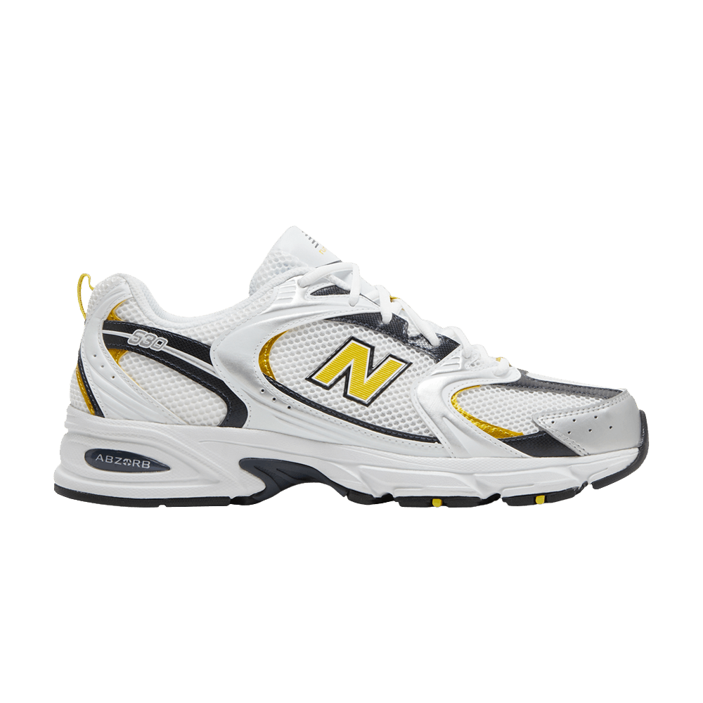 New balance yellow white top