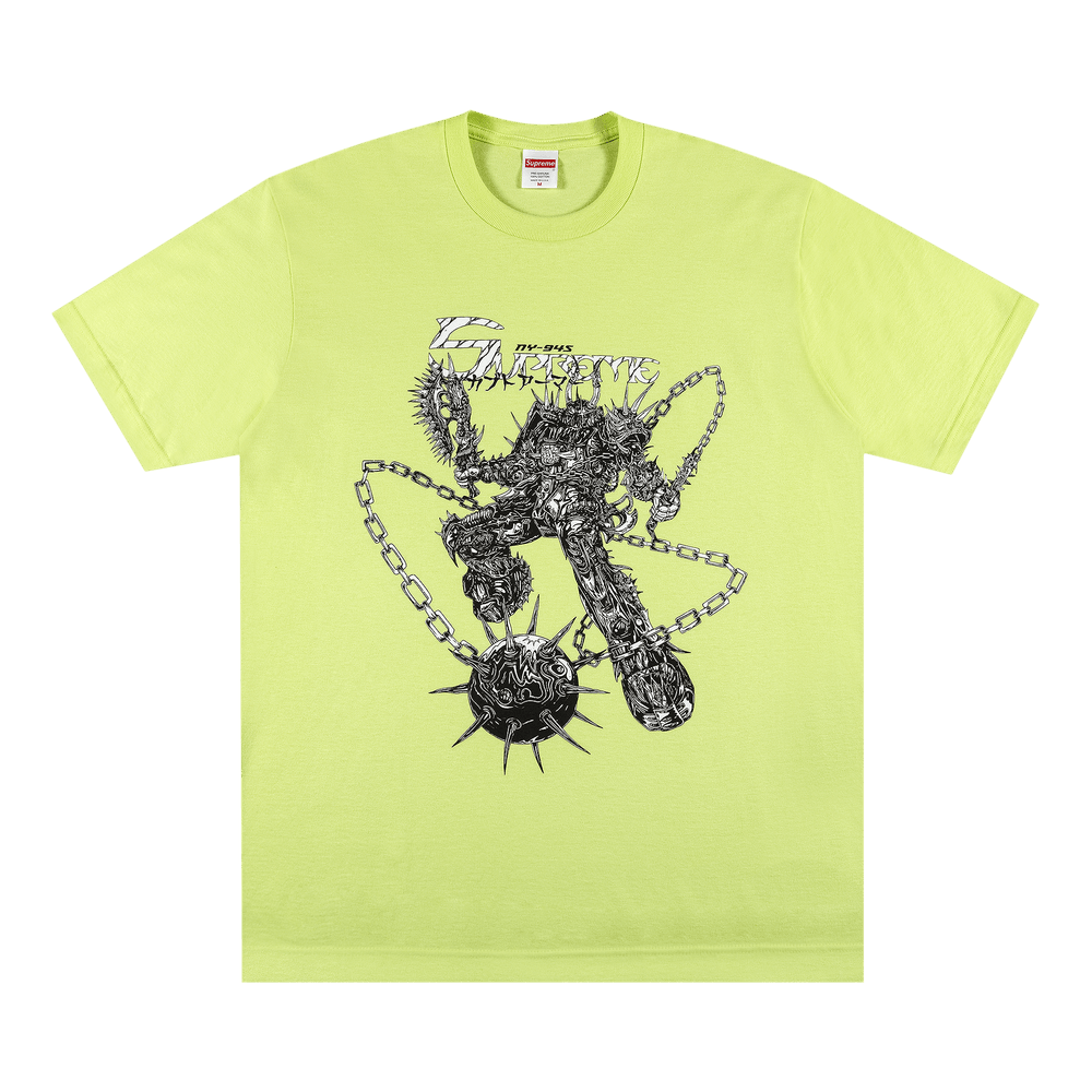 Buy Supreme Spikes Tee 'Neon Green' - FW21T38 NEON GREEN | GOAT