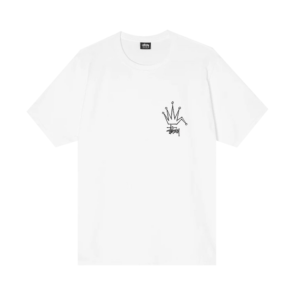★【STUSSY】★Stussy Broken Crown T-Shir.t White★Tシャツ★ Buy Stussy Broken Crown Tee 'White' - 1904738 WHIT | GOAT
