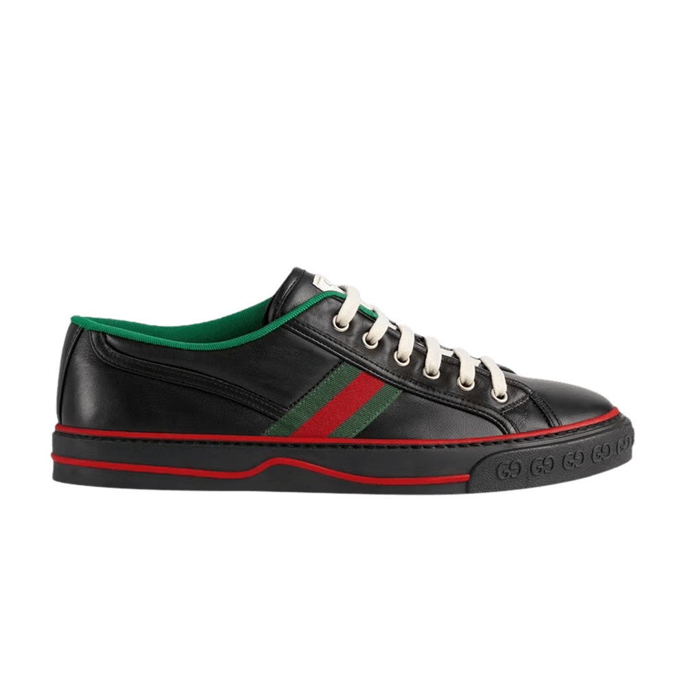 グッチ テニス 1977 レザー スニーカー 643485 17L10 1060 Buy Gucci Tennis 1977 'Black' - 643485 17L10 1060 | GOAT