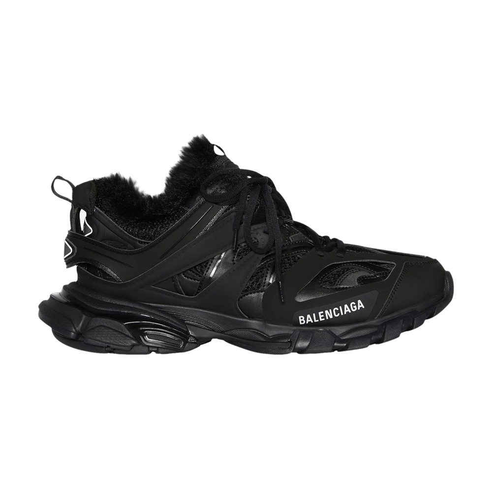 Balenciaga Wmns Track Trainer 'Fake Fur - Black'
