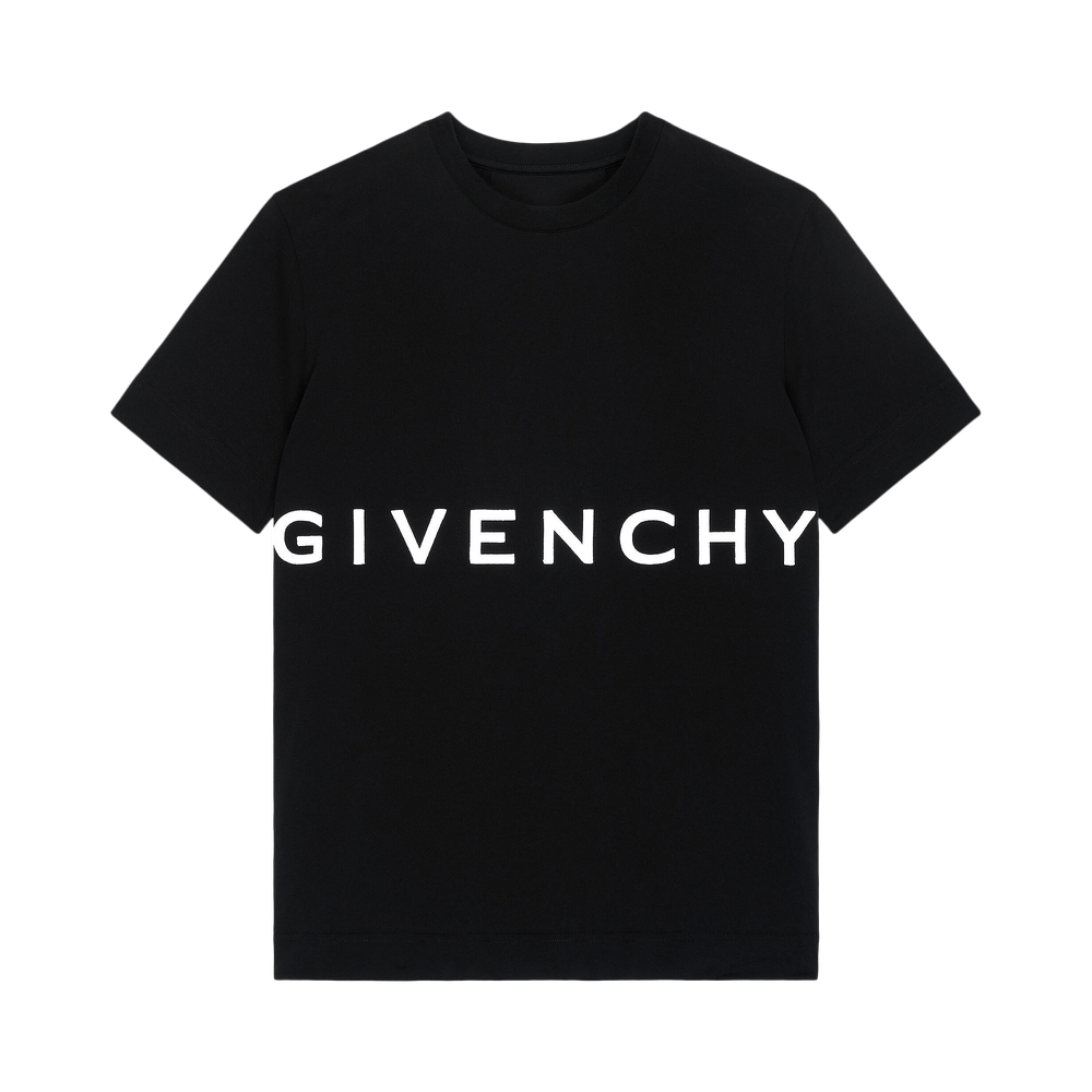 GIVENCHY 4G ロコ フリント クルネック Tシャツ BM718B3Y6B 001 886014_00.png.png