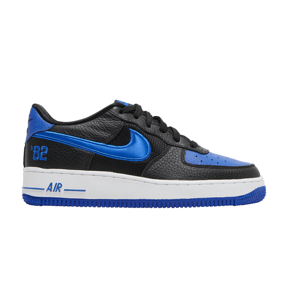 nike air force blauw zwart