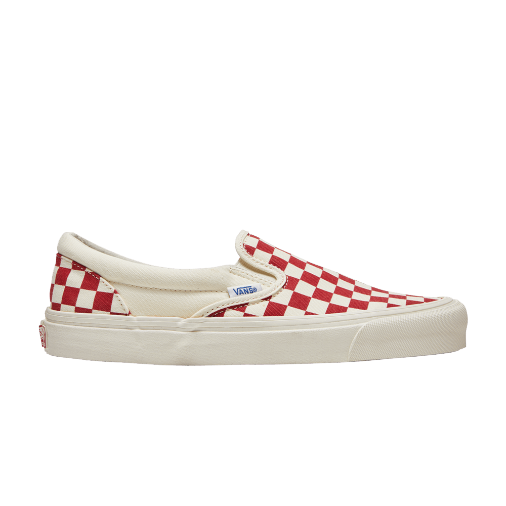 Buy OG Classic Slip-On LX 'Red Checkerboard' - VN0A32QNP4H | GOAT