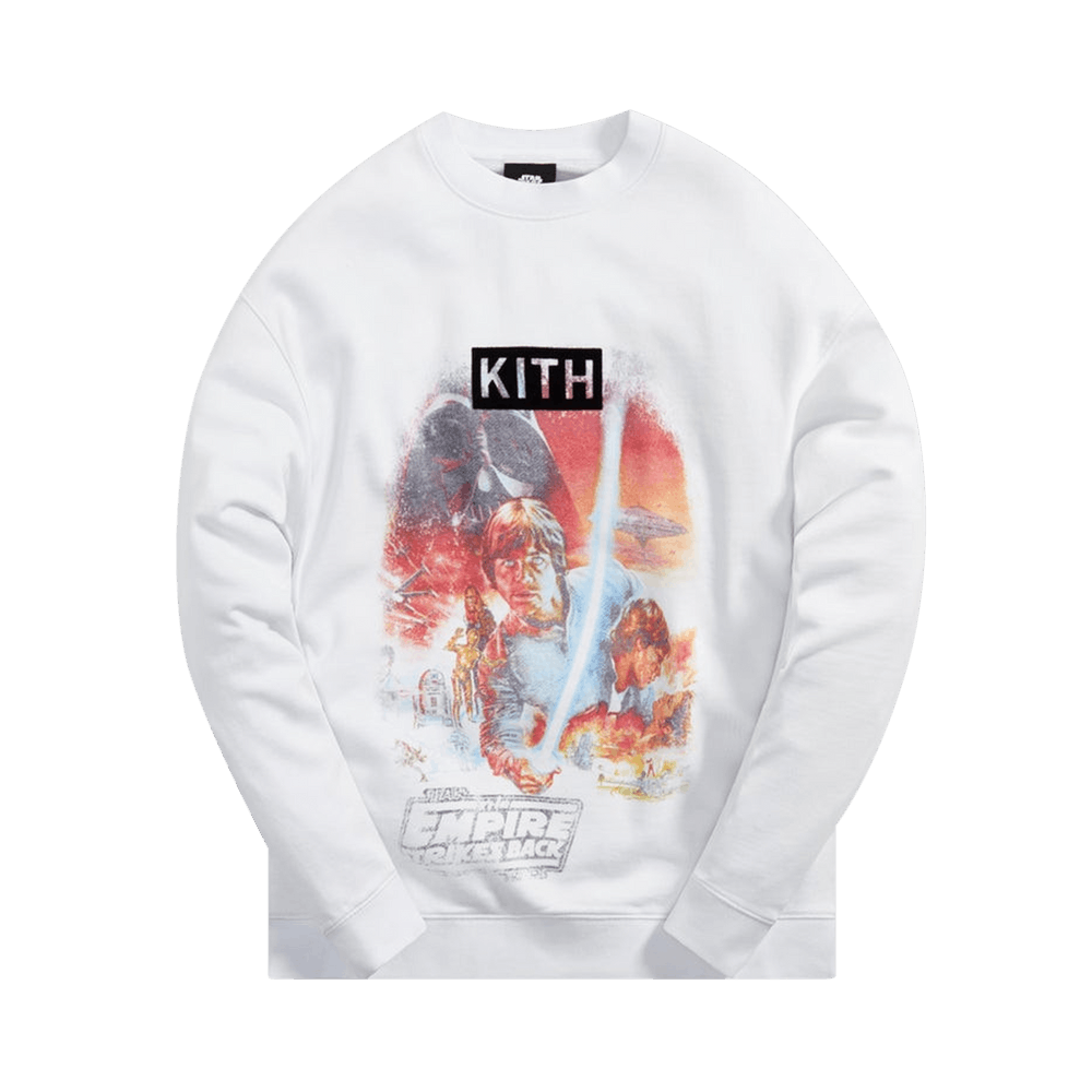 Buy Kith For Star Wars Empire Crewneck 'White' - KHM030209