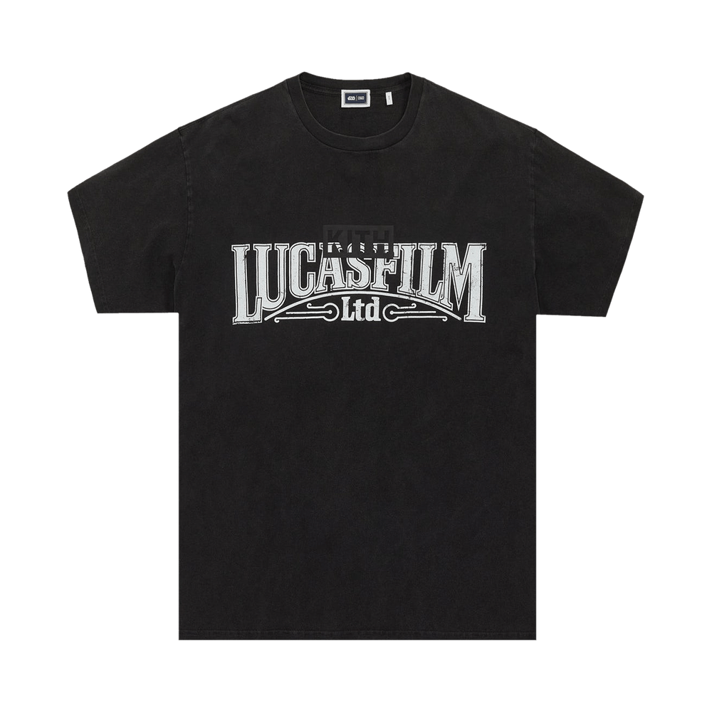 Buy Kith For Star Wars Lucasfilm Vintage Tee 'Black' - KHM030397