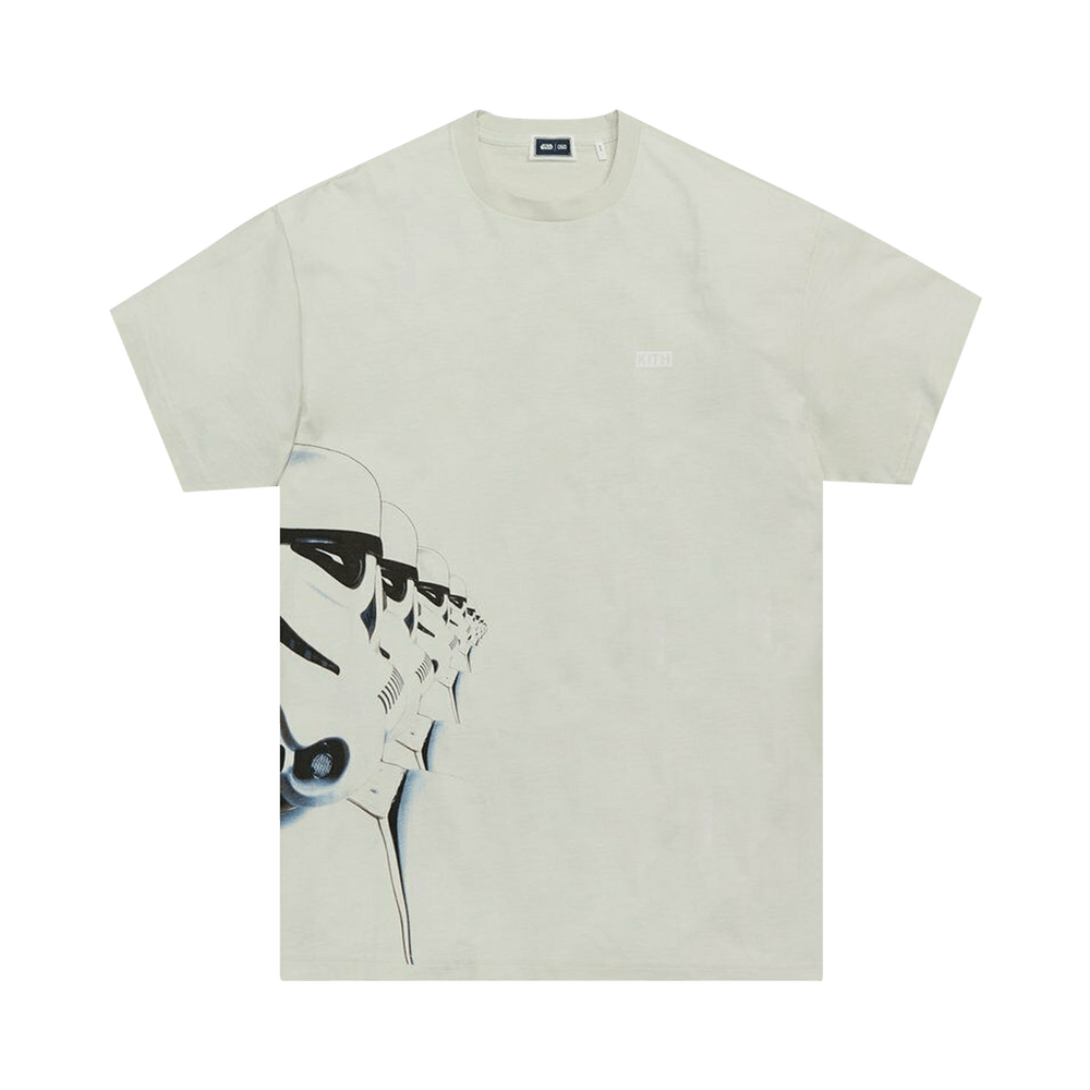 Kith For Star Wars Storm Trooper Tee 'Chalk' | GOAT