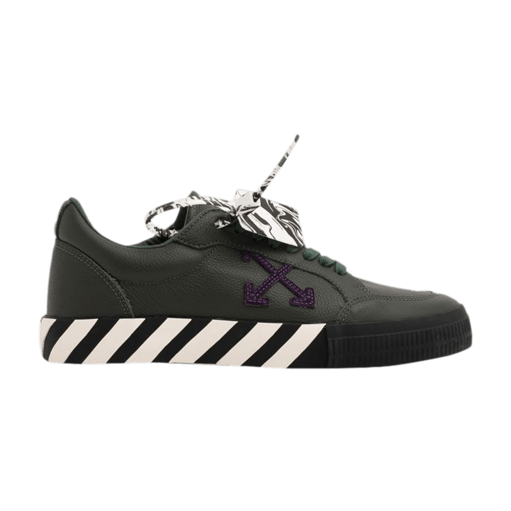Buy Off-White Vulc Sneaker 'Green Violet' - OMIA085F21LEA006