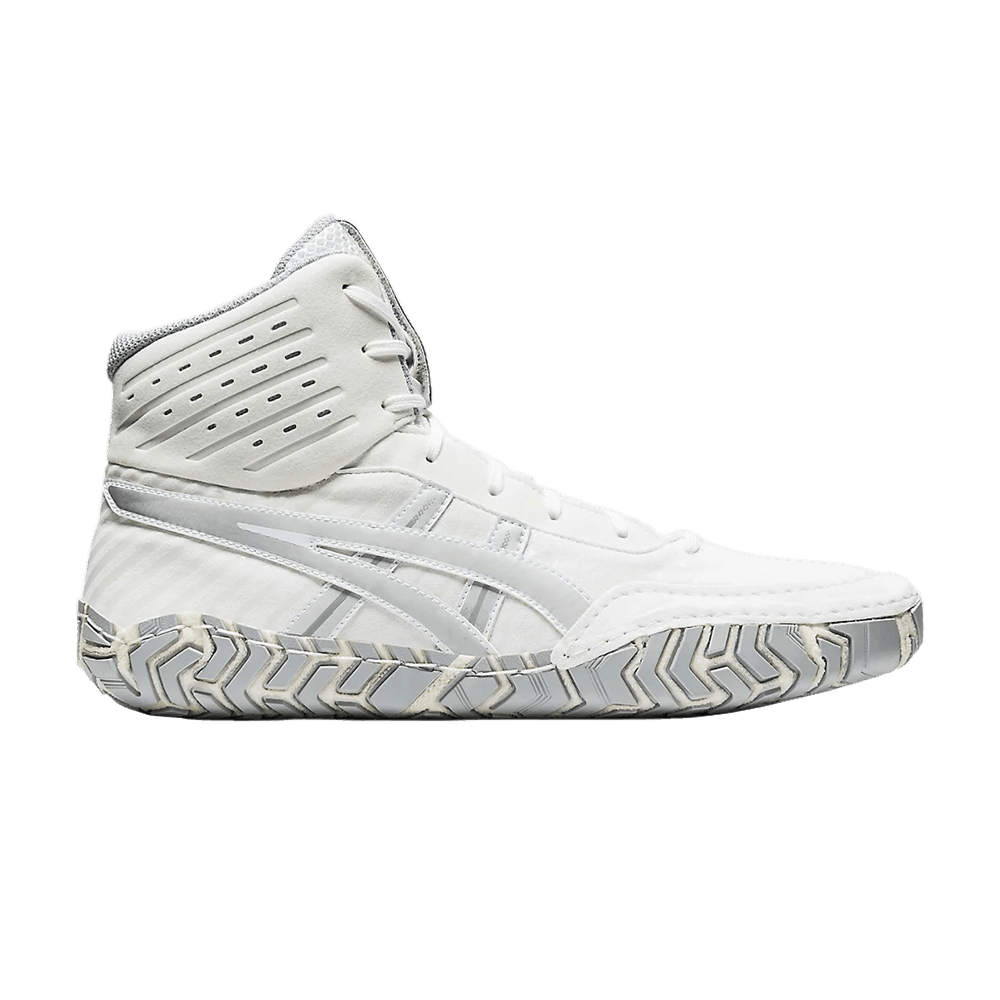 Asics Aggressor 4 White Pure Silver