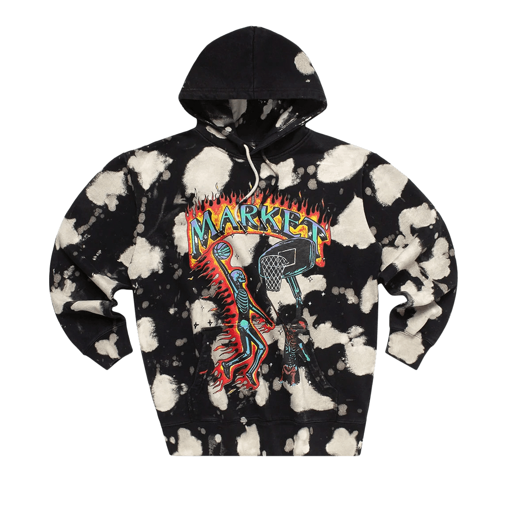 Buy Chinatown Market Skelly Digital Dunk Hoodie 'Black