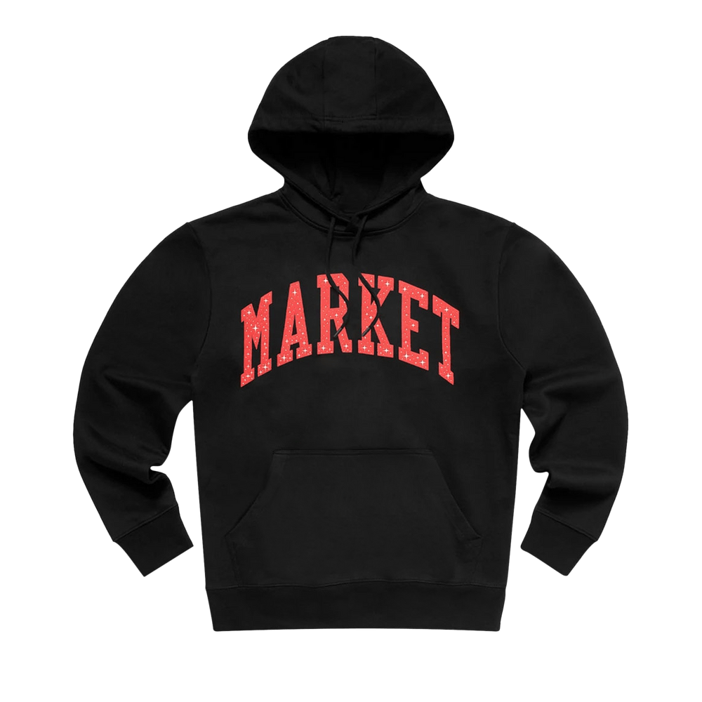 Buy Market Arc Puff Hoodie 'Black' - 397000194 BLAC | GOAT