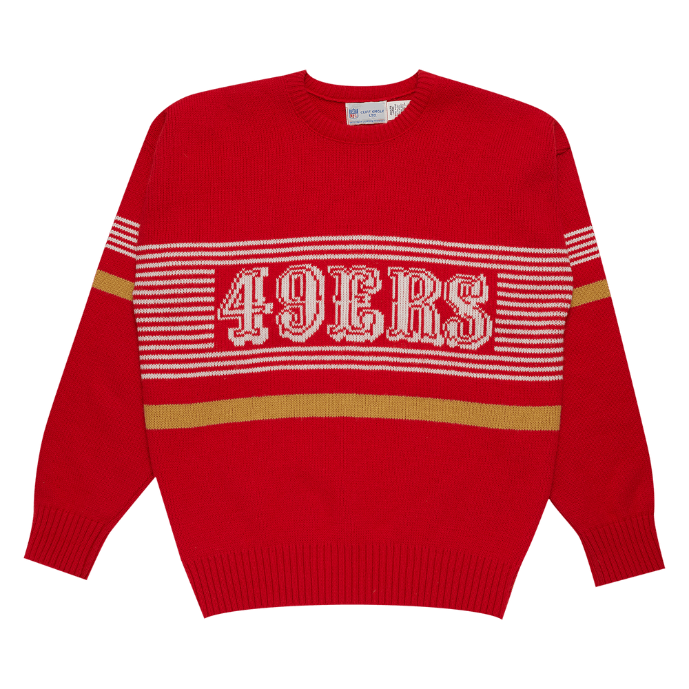 San Francisco 49ers Football Vintage Crewneck Sweatshirt - Cruel Ball