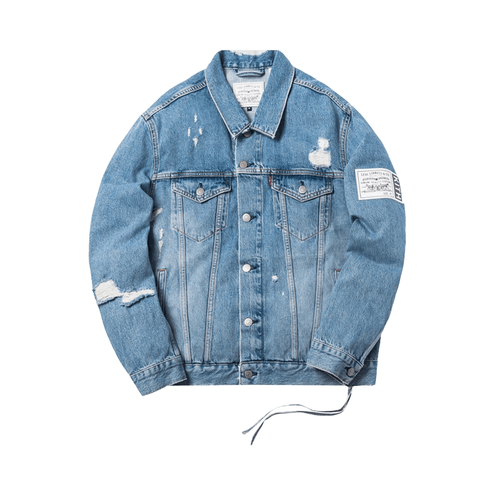 f*i様 KITH × LEVI'S Salt AOP Trucker f*i様 KITH × LEVI'S Salt AOP