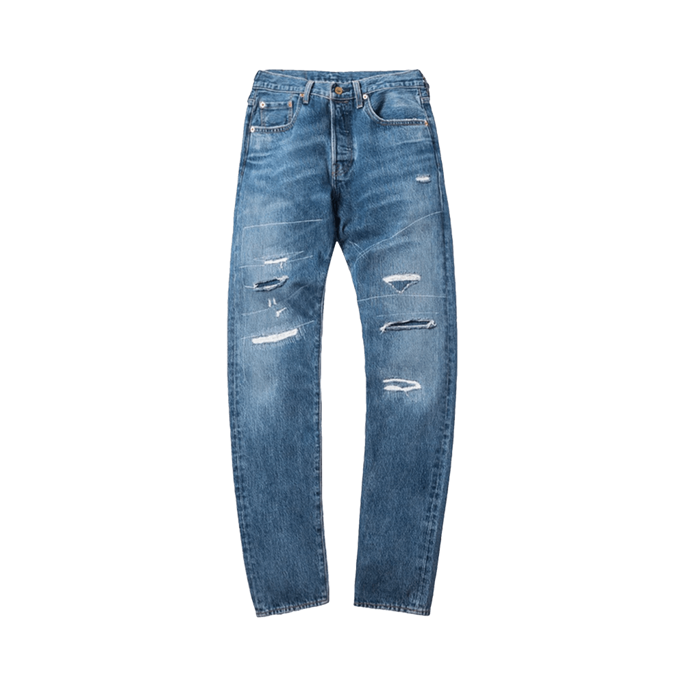 Achetez des Kith For Levi's Strawberry Fields 501 Denim 'Washed