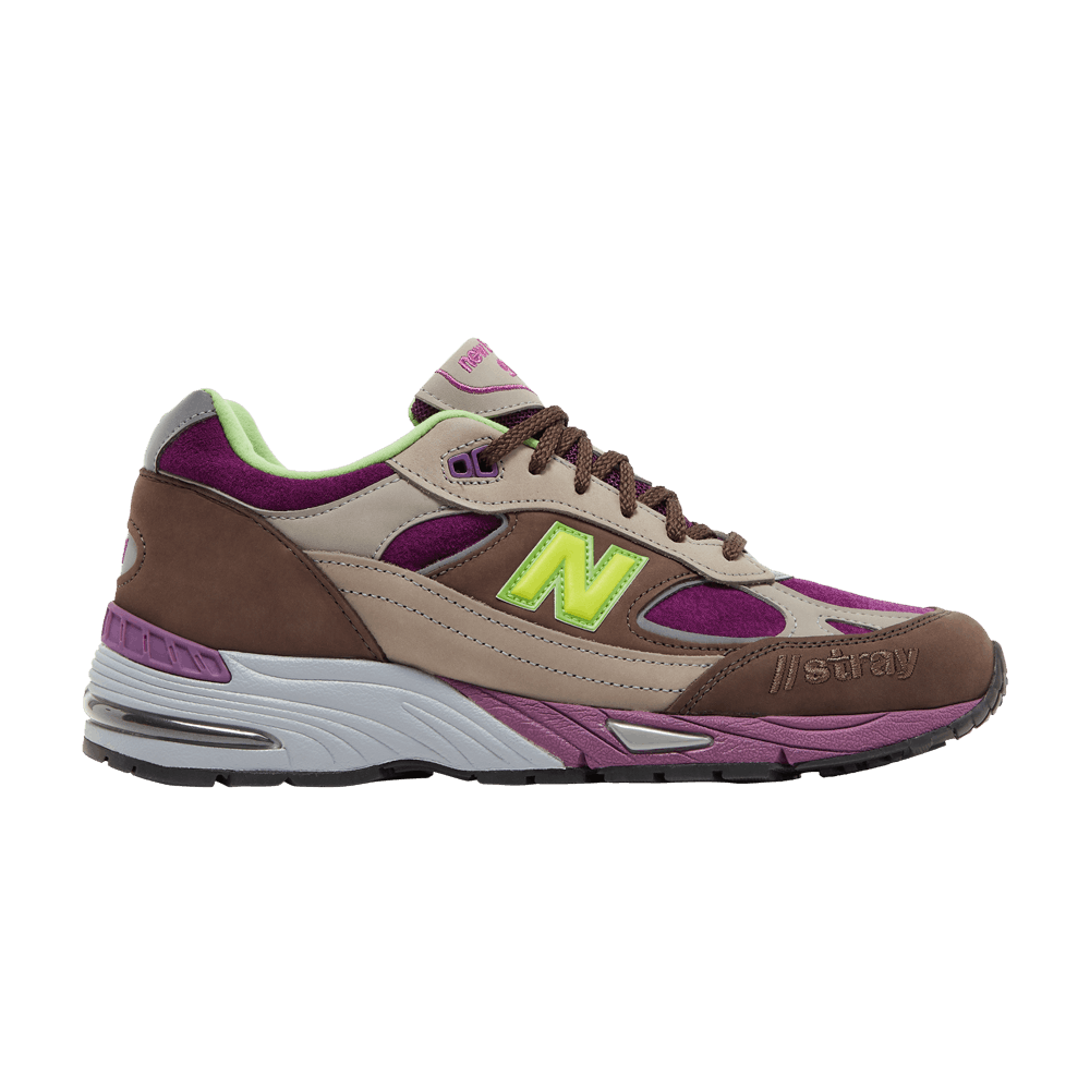 Buy Stray Rats x 991 Made in England 'Purple Green