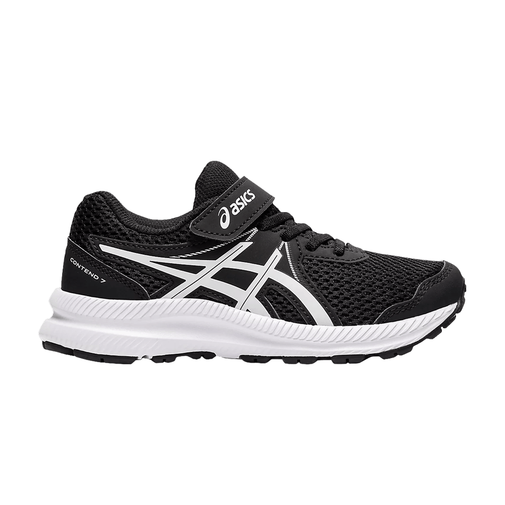 Asics Contend 7 PS Black White