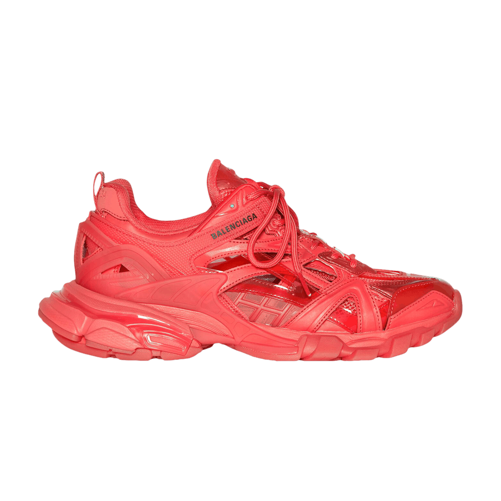 Buy Balenciaga Track.2 Sneaker 'Clear Sole - Red' - 668823 W3CT1