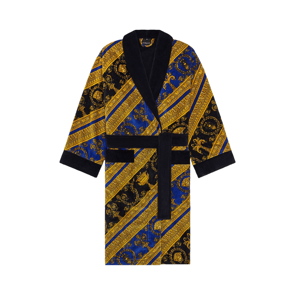 Buy Versace Baroque Print Bathrobe 'Multicolor' - ZACP00008