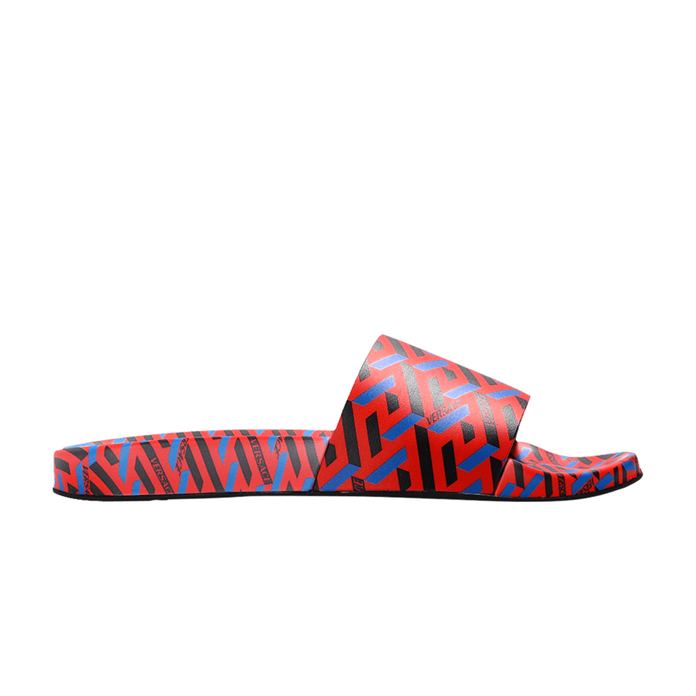 Versace Wmns TréSor De La Mer Slides 'orange Peel Regal Blue'
