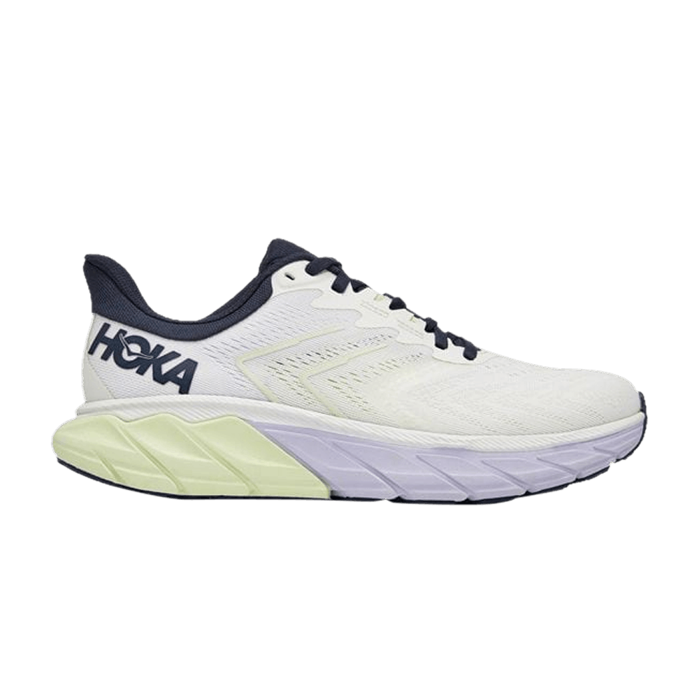 Hoka Wmns Arahi 5 Wide 'blanc De Blanc Outer Space'