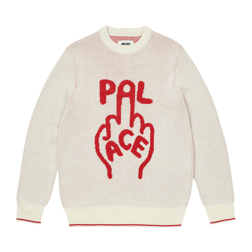 Palace finger up knit Palace Skateboards Finger Up Knit Sweater