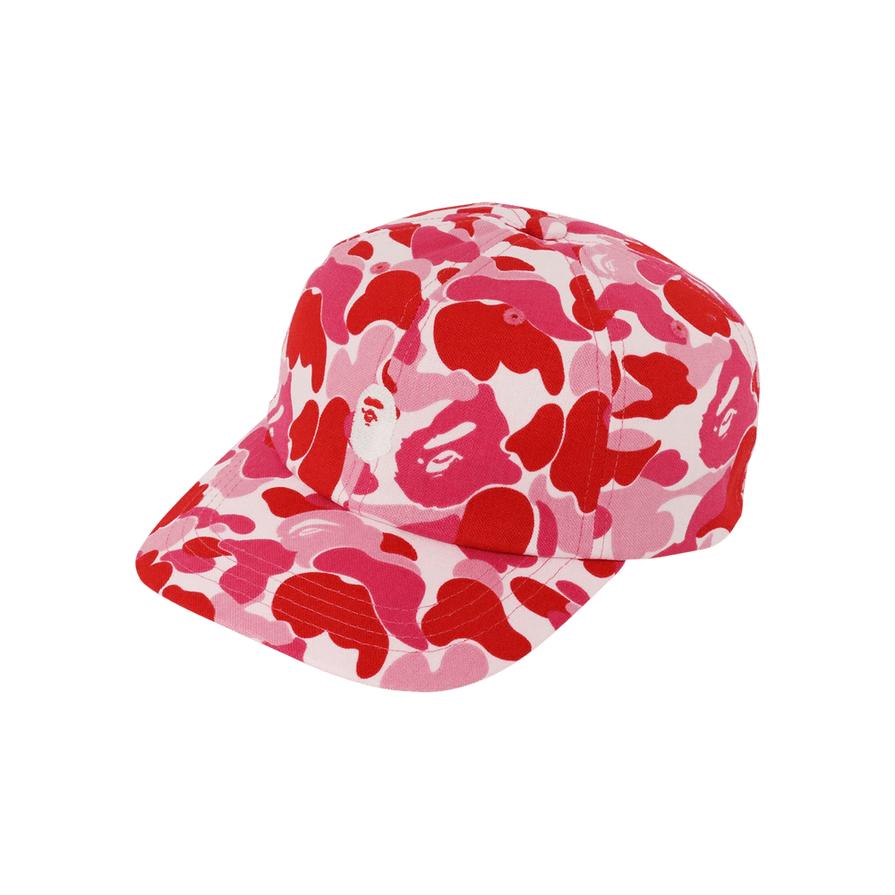 Buy BAPE ABC Camo Ape Head Panel Cap 'Pink' - 1H80 180 014