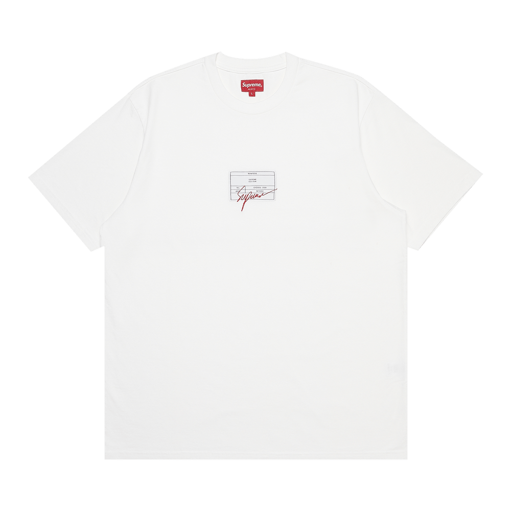 Supreme Signature Label Short-Sleeve 