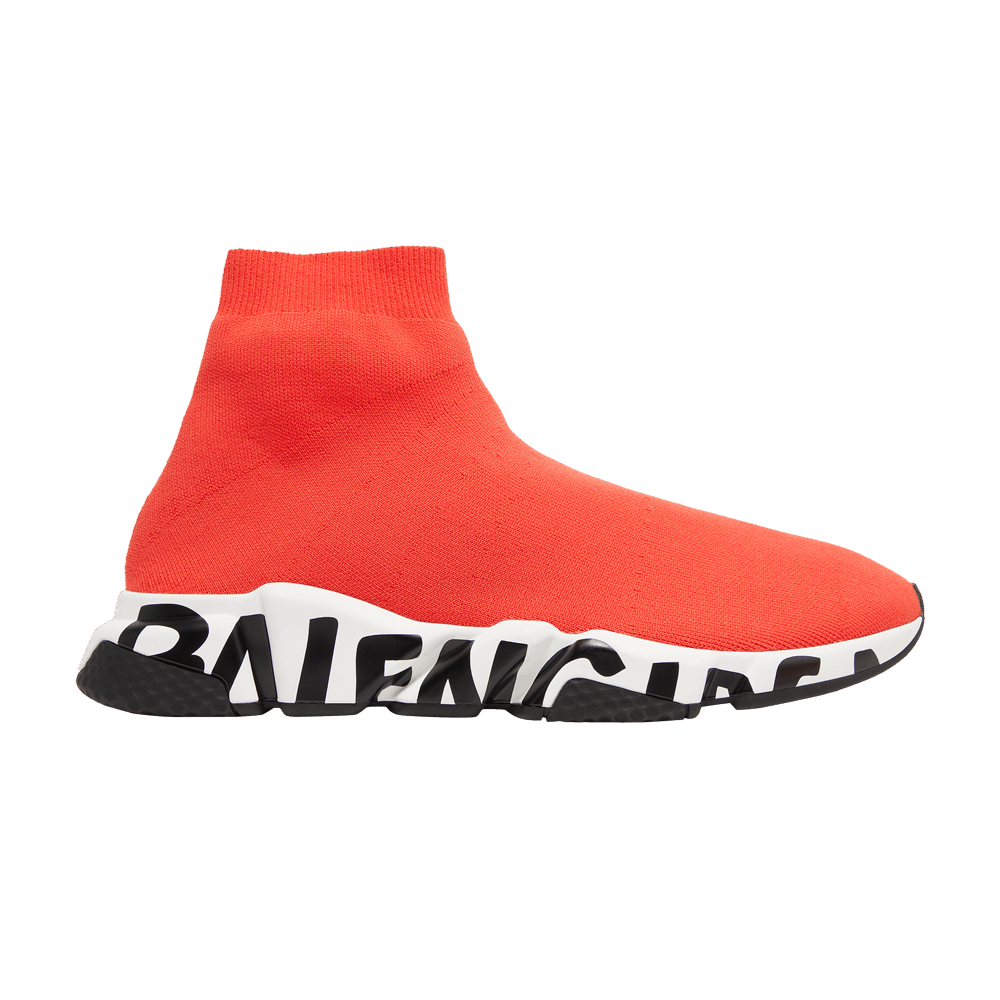 Balenciaga - Authenticated Speed Trainer - Rubber Red for Men, Never Worn, with Tag