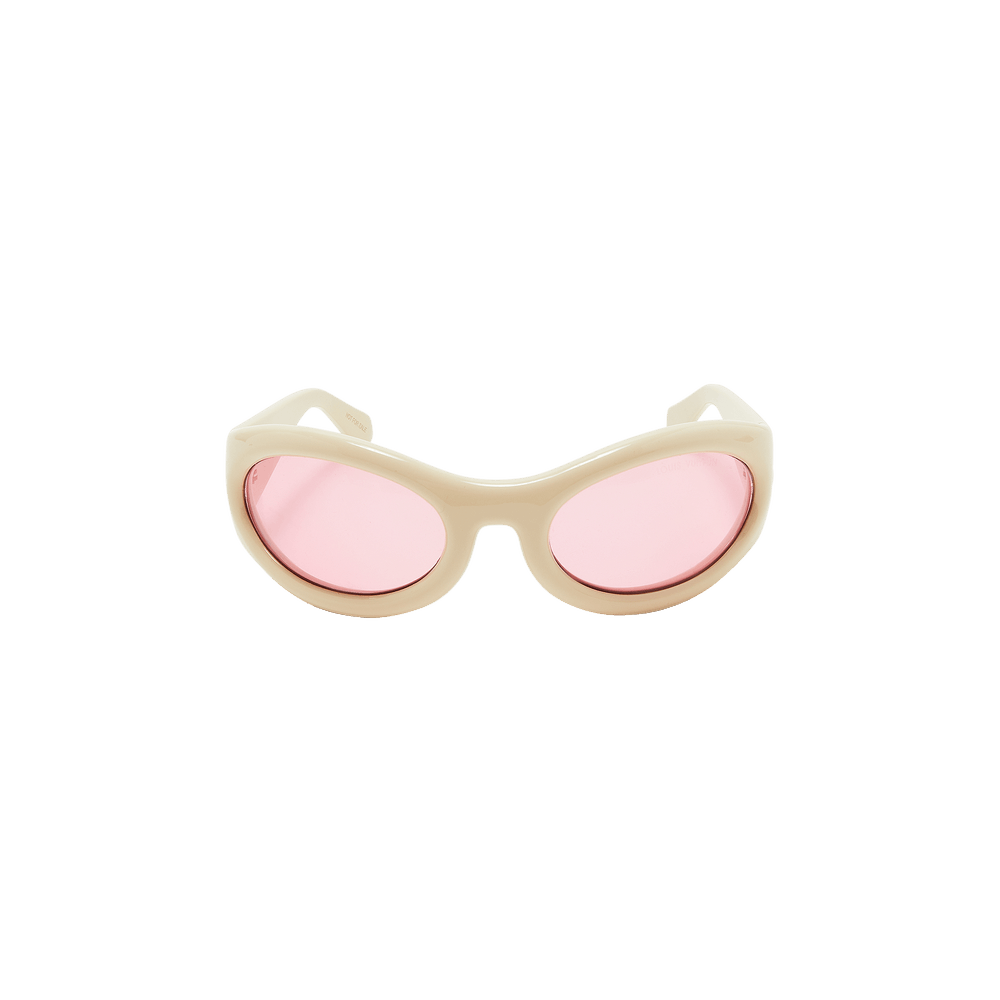 Sunglasses Louis Vuitton White in Plastic - 34296896